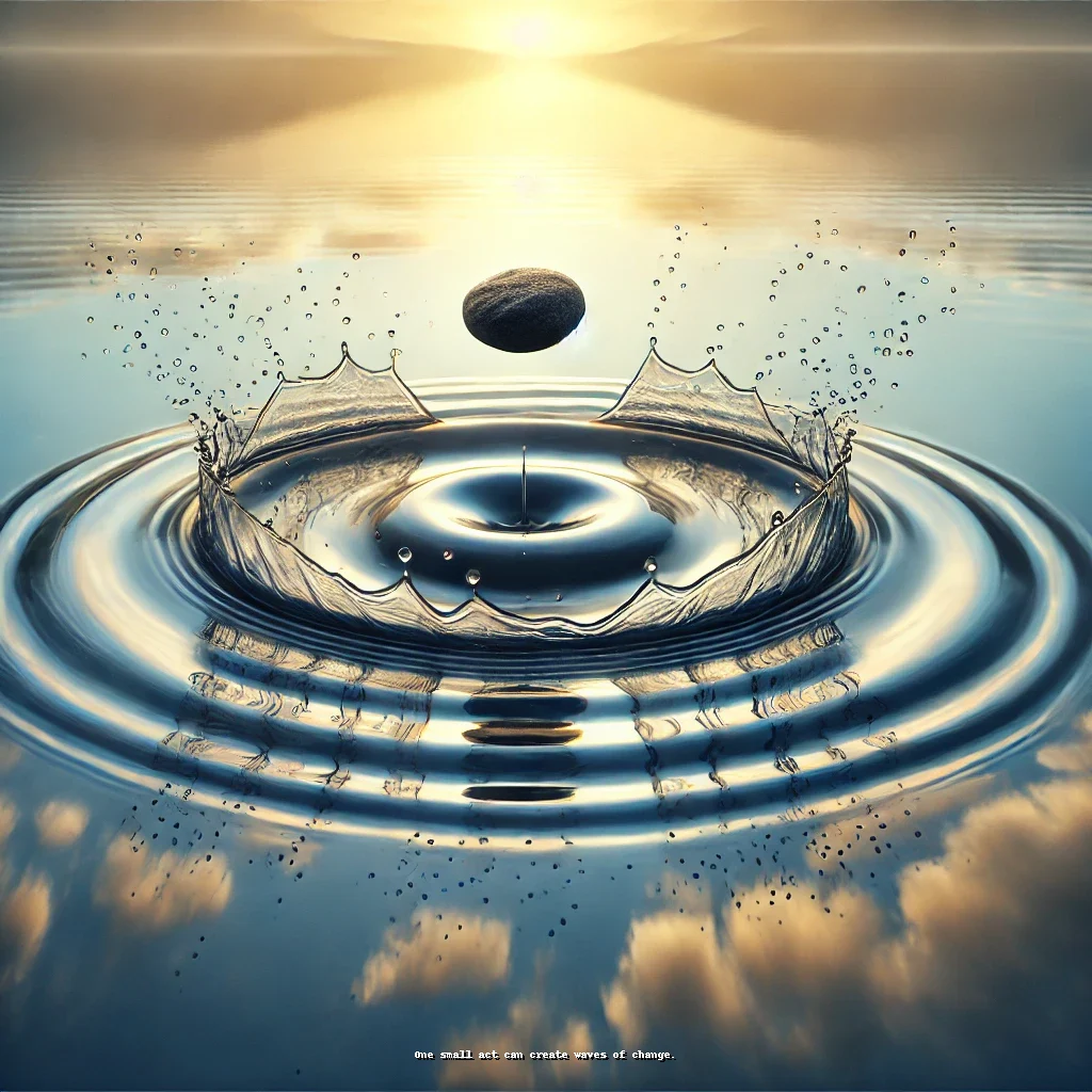 The Ripple Effect in Consciousness: How Small Actions Create Big Change